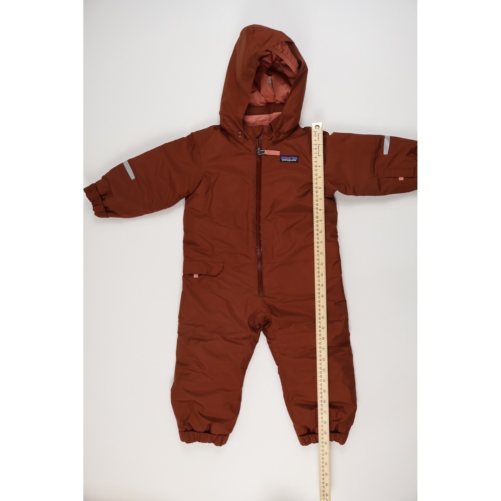 Patagonia Baby Snow Pile One Piece Dried Vanilla Brown 2T NWT MSRP $219 - Picture 3 of 8